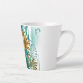 ブランチウィズゴールデン葉ズ銀行ビロバ カフェラテマグ (右)