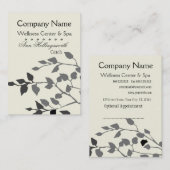 ブランチウェルネスセンター&スパ 予約カード (正面/裏面)