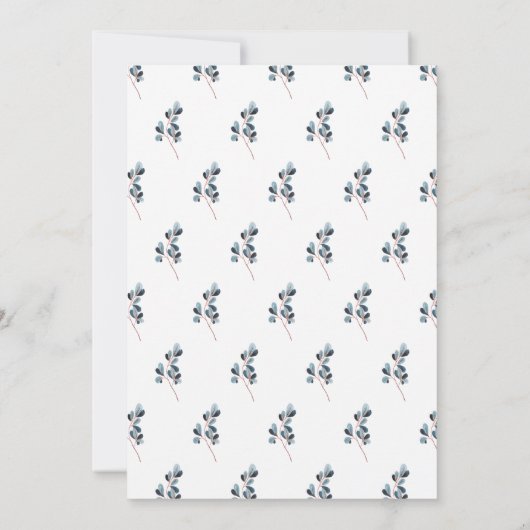 ブランチエレガントズ·フォト卒業発表 案内状 (裏面)