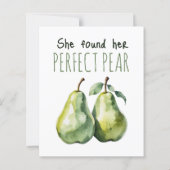 ブランチエレガントパーフェクト梨ブライダルシャワーゲーム (裏面)