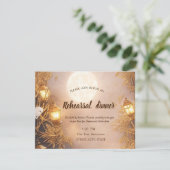 ブランチエレガントランタ素朴ンのリハーサルディナー 招待状 (スタンド正面)