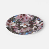 ブランチオブピンクフラムス春フローラ ペーパープレート (アングル)