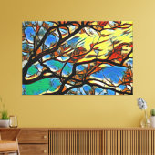 ブランチキャンバス印刷（夢を見る） キャンバスプリント (インサイチュ (リビング))