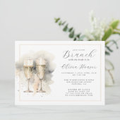 ブランチザブライドシャンパーニュ金ゴールド 招待状 (スタンド正面)