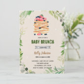 ブランチシャワーバースデー招待状 招待状 (スタンド正面)