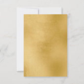 ブランチシャンパングラス 招待状 (裏面)