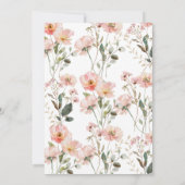 ブランチズザブライドピンクボウブライダルシャワー 招待状 (裏面)