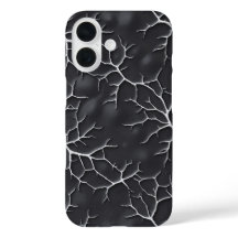 ブランチテクスチャーダークグレイiPhoneケース
