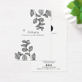 ブランチデザインイヤリング表示カード (デスク)