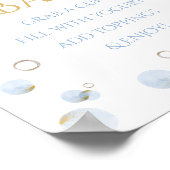 ブランチバブリーとベビーシャワーパフェバー ポスター (角)