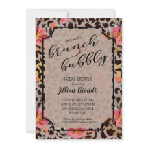 ブランチバブリーヒョウブライダルシャワー