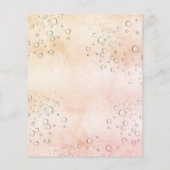 ブランチバブリーブライダルバラパンパスグラス招待 (裏面)