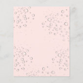 ブランチバブリーブライダルパンパスバジェット招待 (裏面)