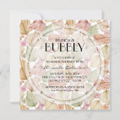 ブランチバブリー乾葉乾ブライダルシャワー 招待状 (正面)