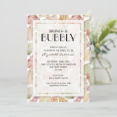 ブランチバブリー乾葉乾ブライダルシャワー 招待状 (スタンド正面)