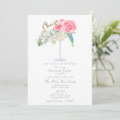 ブランチバブリー応援カクテルバラブライダルシャワー 招待状 (スタンド正面)