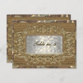 ブランチビクトリアン子テーブル番号カード ポストカード (正面/裏面)