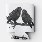 ブランチファミリーアートのカラスの愛 缶クーラー (裏面)