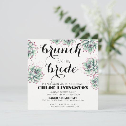 ブランチフォーザブライドサククレントシャワー招待状 招待状 (スタンド正面)