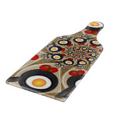 ブランチフラクタルアートおかしい料理、トマト、卵 カッティングボード (角)