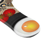 ブランチフラクタルアートおかしい料理、トマト、卵 カッティングボード (角)