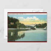 ブランチブルックパークニューアークNJヴィンテージ ポストカード (正面/裏面)