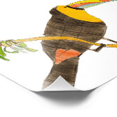 ブランチプリントのToucan、7" x 5" フォトプリント (角)