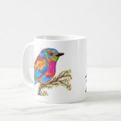 ブランチマグカップでかわいい鳥|過去記事 コーヒーマグカップ (正面左)