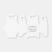 ブランチモダングレイ白黒 フェイバーボックス (折り畳みなし)