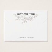 ブランチモダンブ自然レスレット表示カード (正面)