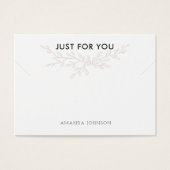 ブランチモダンブ自然レスレット表示カード (正面)