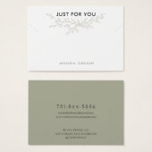 ブランチモダンブ自然レスレット表示カード (正面&裏面)