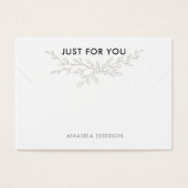 ブランチモダンブ自然レスレット表示カード (正面)