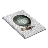 ブランチャードヴィンテージ熱気球 ノートブック (右側)