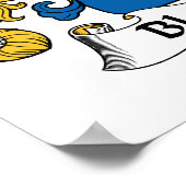 ブランチャード家紋 ポスター (角)