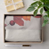 ブランチ上の鳥の紅葉の分離 薄葉紙 (ギフト)