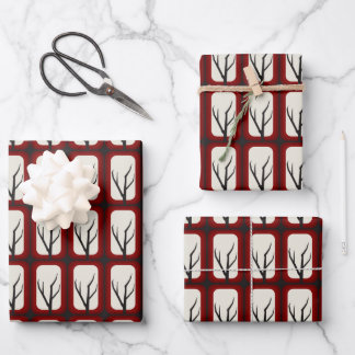 ブランチ不気味レトロデコフュージョン ラッピングペーパーシート