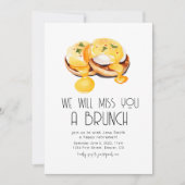 ブランチ恋しく思リタイメントブランチ 招待状 (正面)