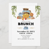 ブランチ招待状 招待状 (正面/裏面)