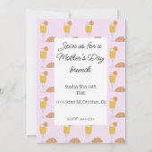 ブランチ招待状 招待状 (裏面)