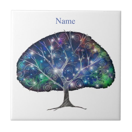 ブランチ渦巻形のツリーサンダー_コーブ タイル (正面)