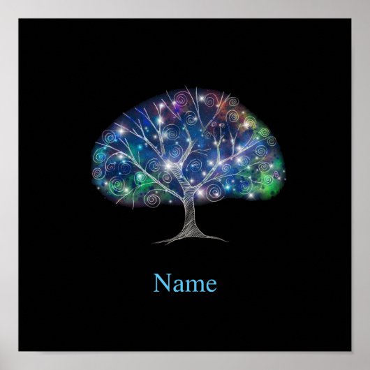 ブランチ渦巻形のツリーサンダー_コーブ ポスター (正面)