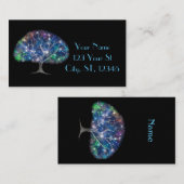 ブランチ渦巻形のツリーサンダー_コーブ 名刺 (正面/裏面)