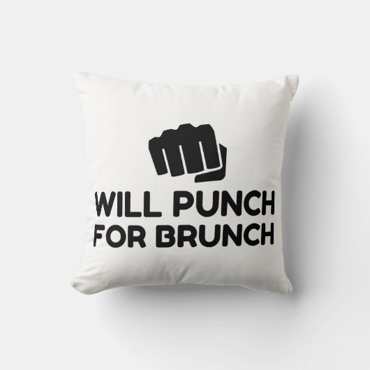 ブランチ用パンチ クッション (正面)