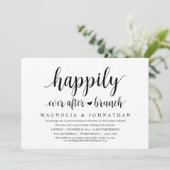ブランチ結婚の後ずっと幸せに、の駆け落ち 招待状 (スタンド正面)