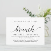 ブランチ結婚の招待後、幸いにも彼の駆け落ち 招待状 (スタンド正面)