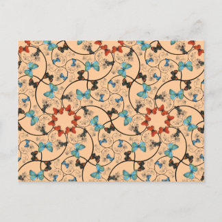 ブランチ蝶Lg任意の色はがき ポストカード