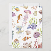 ブランチ赤ちゃんシャワー 招待状 (裏面)