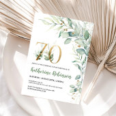 ブランチ70歳の誕生日招待状 招待状