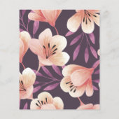 ブランチ&バブリーはっきりしたフローラ予算ブライダルシャワー (裏面)